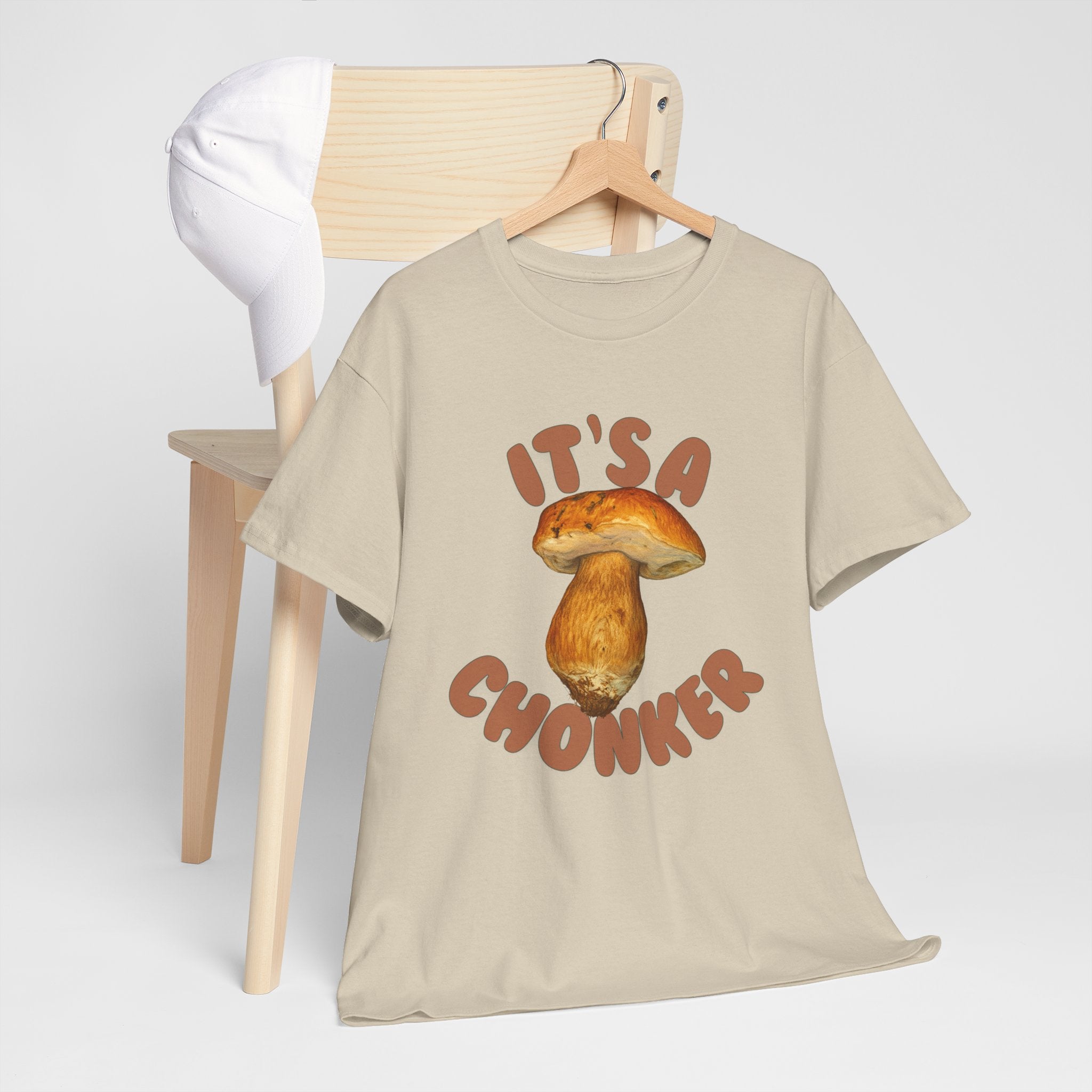 It’s a Chonker! Mushroom T-Shirt | Funny Forestcore Tee | Cozy Forager Gift