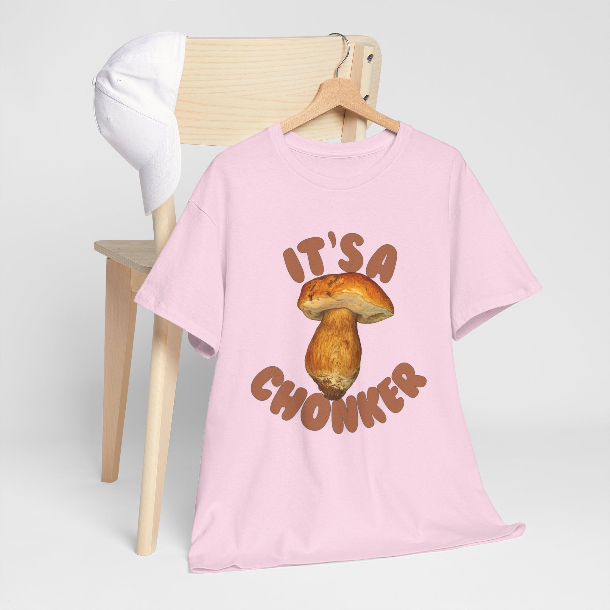 It’s a Chonker! Mushroom T-Shirt | Funny Forestcore Tee | Cozy Forager Gift