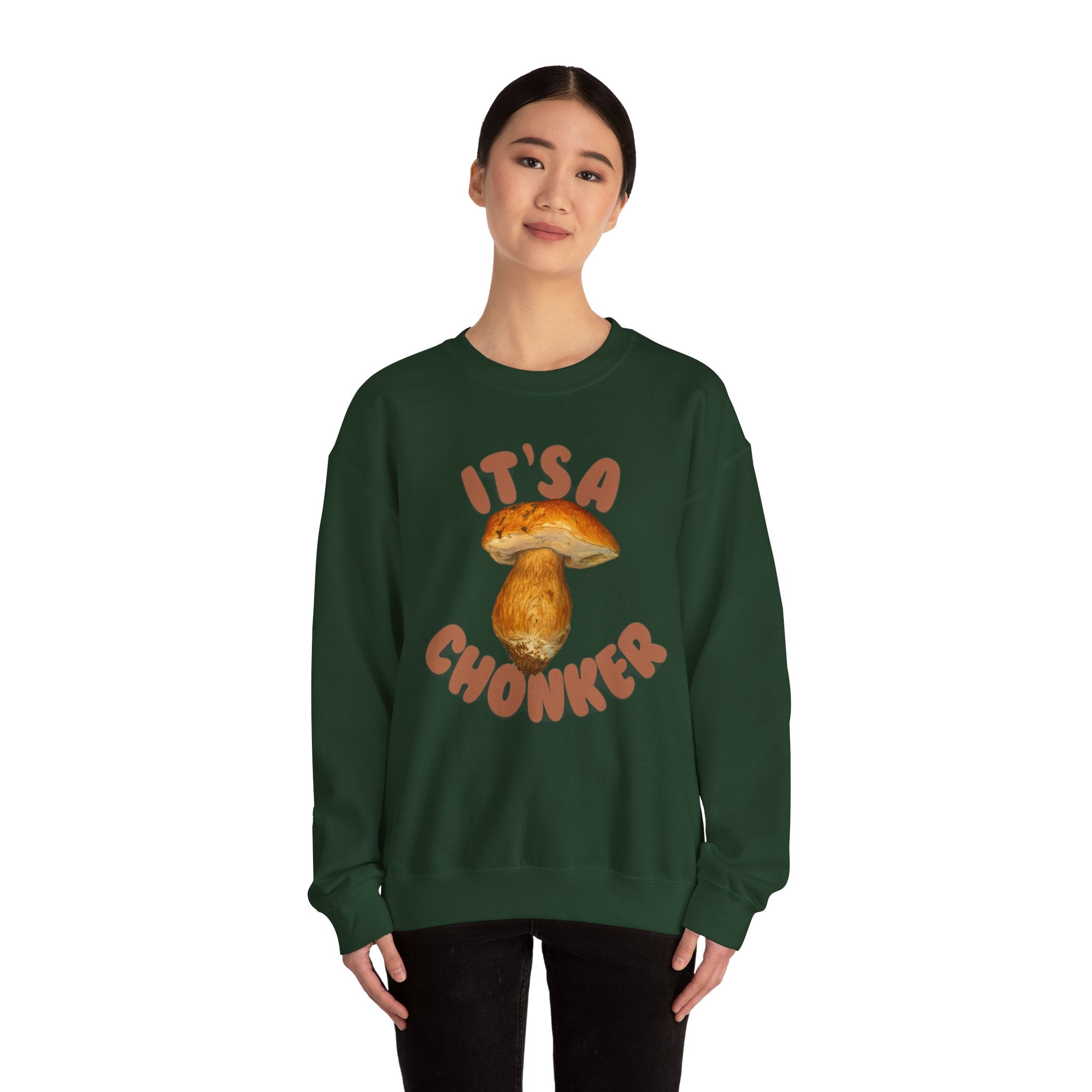 The Chonker Crewneck | Cozy Mushroom Sweatshirt by Rehoboth