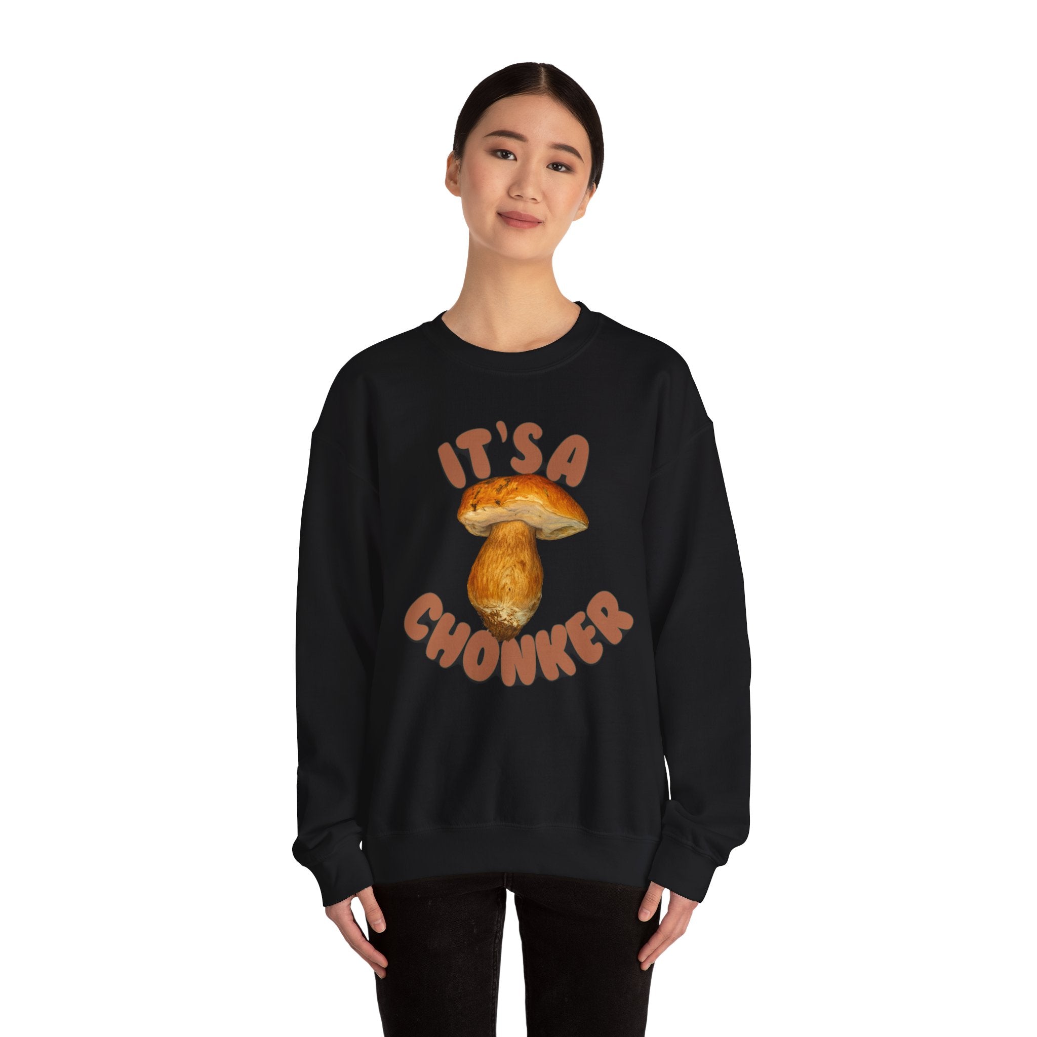 The Chonker Crewneck | Cozy Mushroom Sweatshirt by Rehoboth