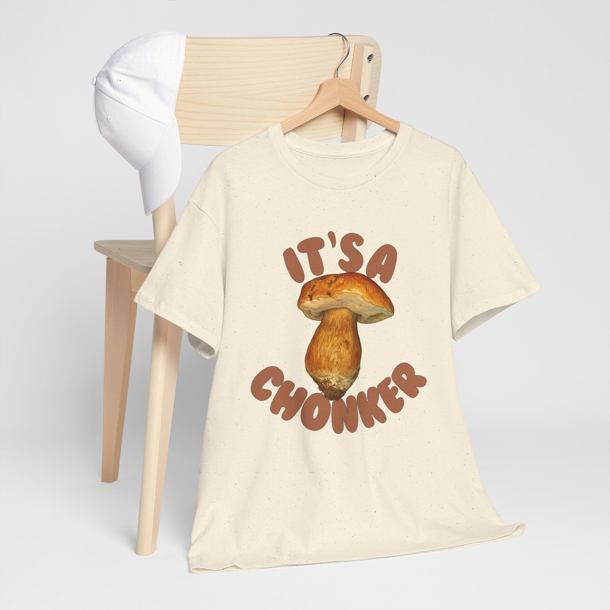 It’s a Chonker! Mushroom T-Shirt | Funny Forestcore Tee | Cozy Forager Gift