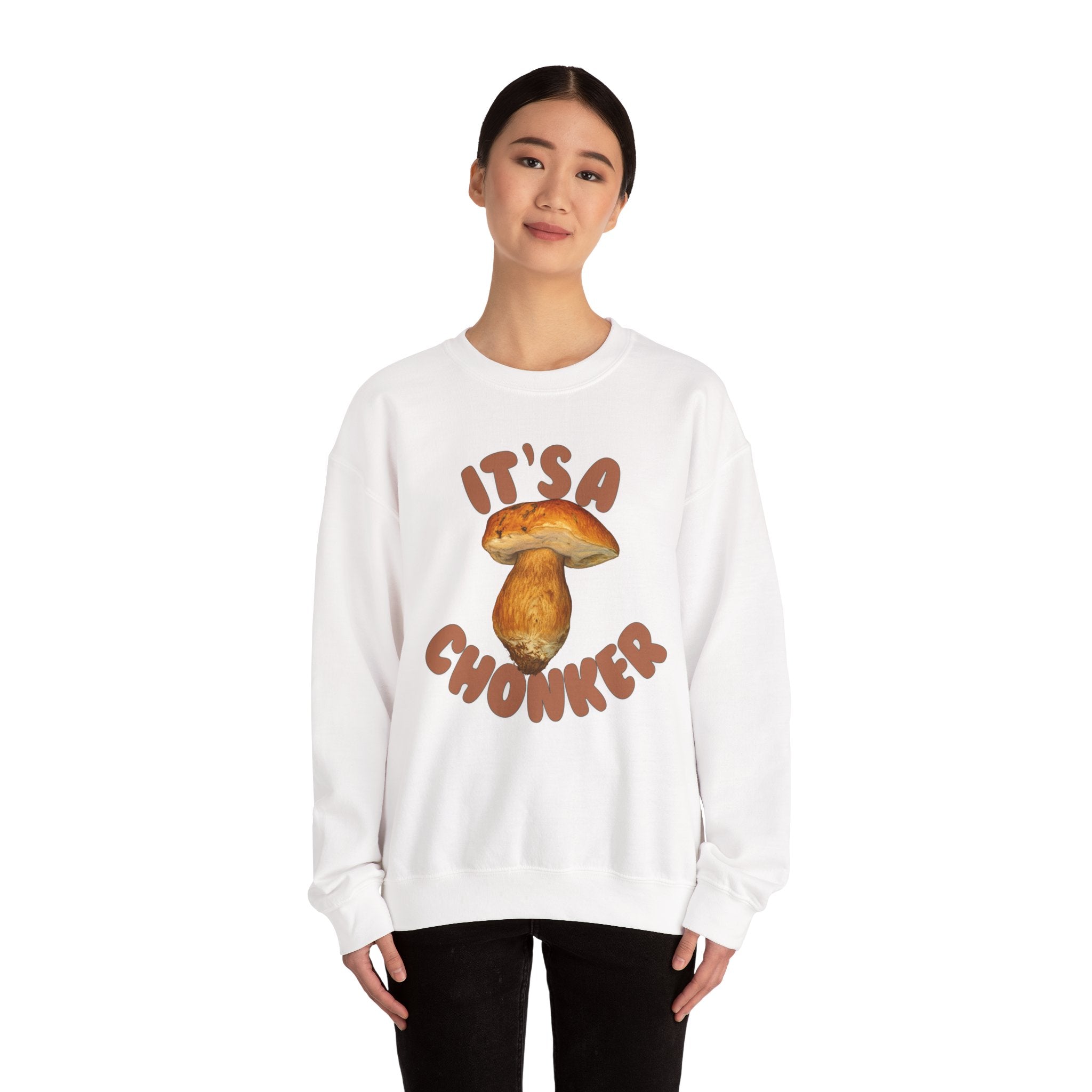 The Chonker Crewneck | Cozy Mushroom Sweatshirt by Rehoboth
