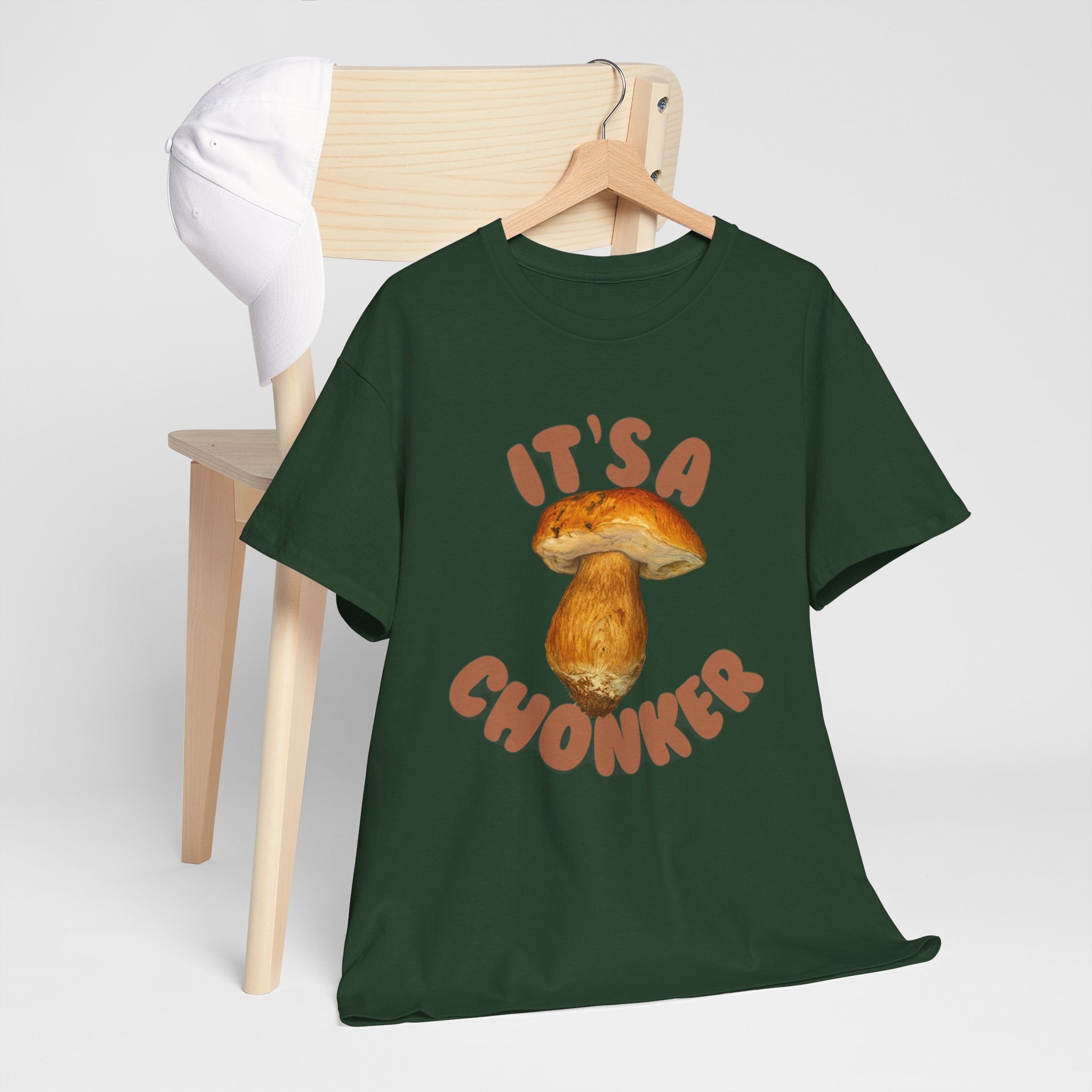 It’s a Chonker! Mushroom T-Shirt | Funny Forestcore Tee | Cozy Forager Gift