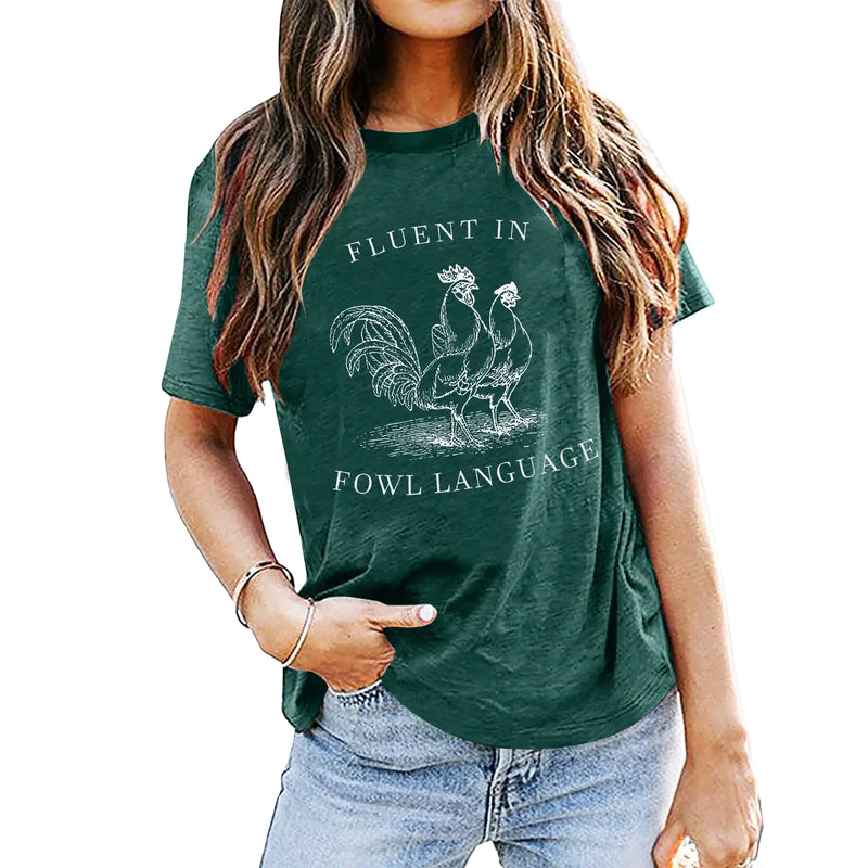 Rehoboth Farm “Fowl Language” Shirt