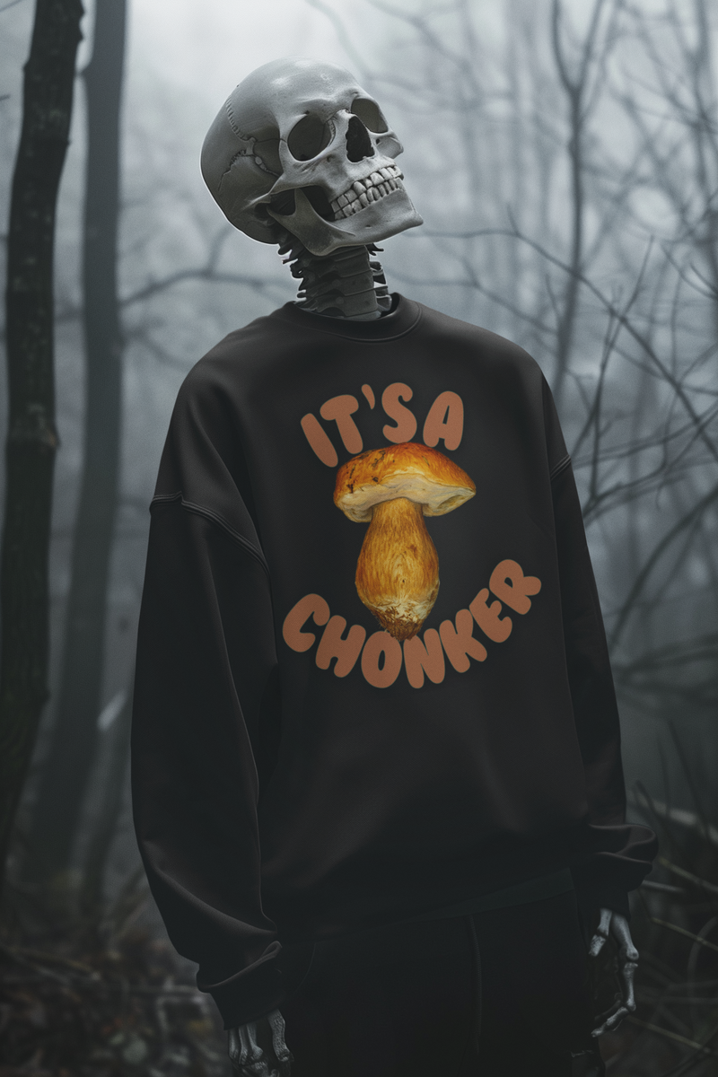 The Chonker Crewneck | Cozy Mushroom Sweatshirt by Rehoboth